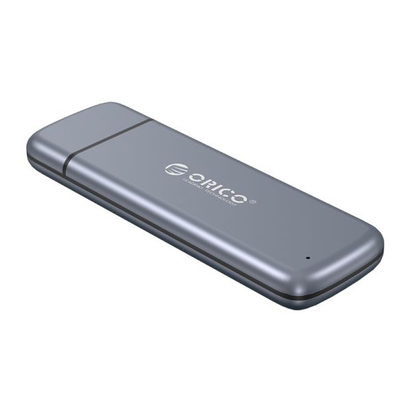 M.2 NVMe SSD-Gehäuse – USB-3.1 – 10 Gbit/s – Himmelgrau