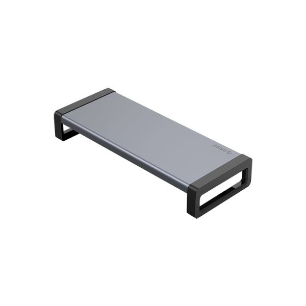 Monitorständer - Mit 4x USB 3.0 Ausgang - Aluminium - Grau