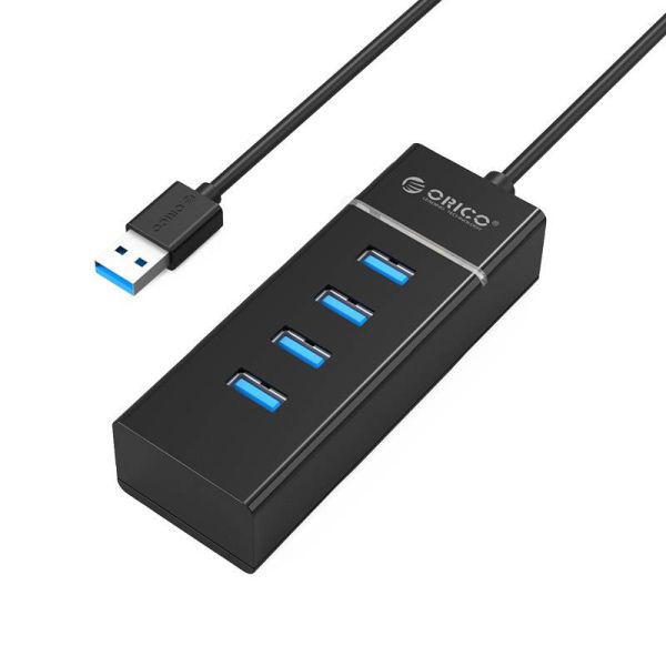 USB 3.0-Hub mit 4 Anschlüssen - Windows XP / Vista / 7/8/10 / Linux / Mac OS