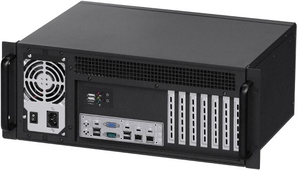 19 Zoll 4HE Servergehäuse IPC C430 kurz 30cm für Standardnetzteil Front-/RearAccess