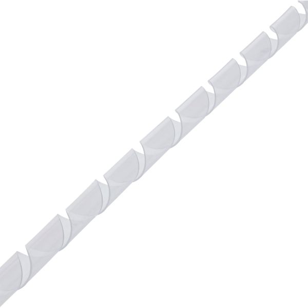 InLine® Spiralband 10m, weiß, 6mm
